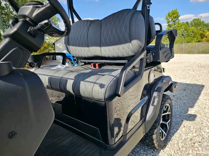 The Denago EV Nomad XL is a 4-passenger lifted lithium golf cart - Image 11