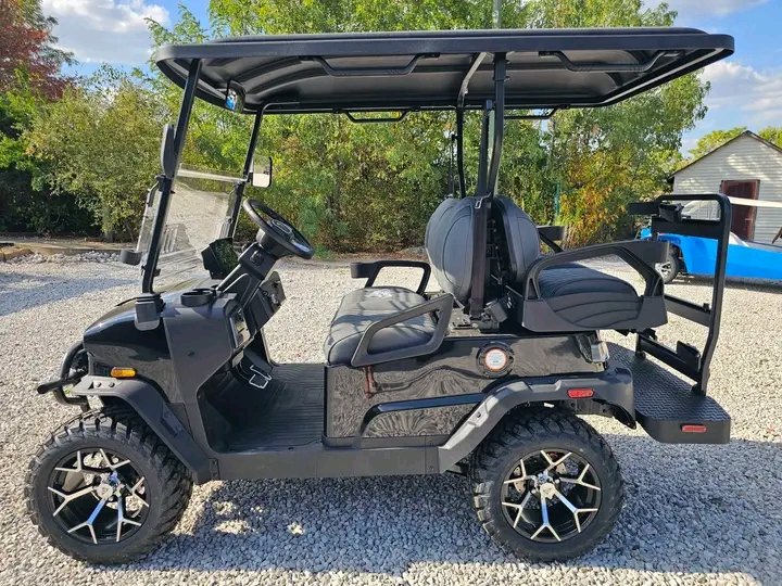 The Denago EV Nomad XL is a 4-passenger lifted lithium golf cart - Image 7