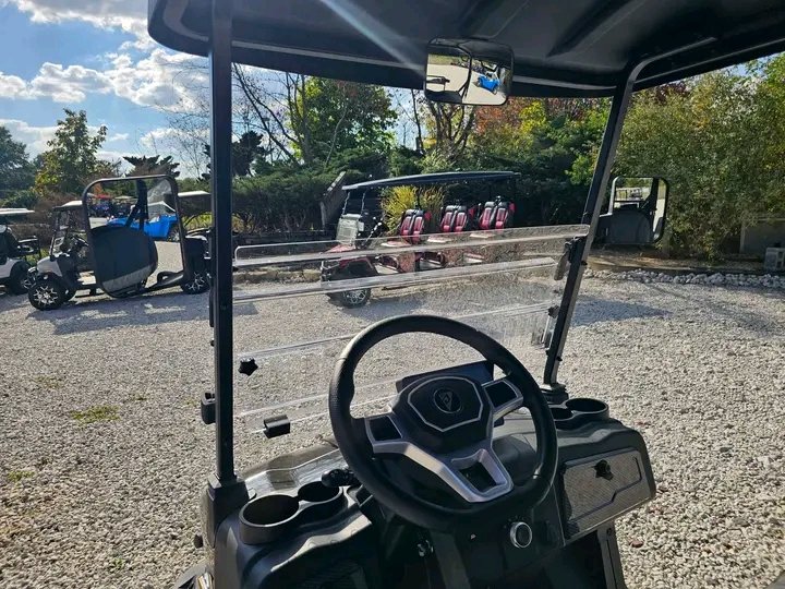 The Denago EV Nomad XL is a 4-passenger lifted lithium golf cart - Image 9