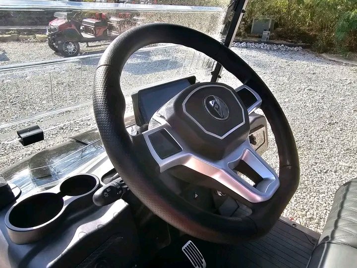 The Denago EV Nomad XL is a 4-passenger lifted lithium golf cart - Image 8