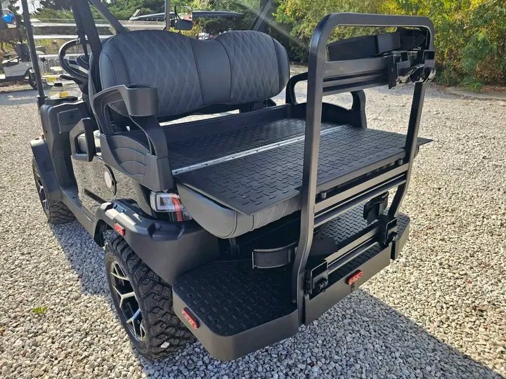 The Denago EV Nomad XL is a 4-passenger lifted lithium golf cart - Image 12
