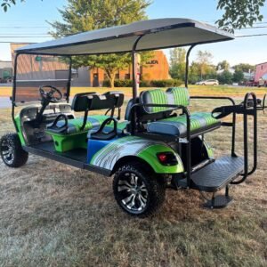 Ezgo TXT 6 Passenger GAS Golf Cart.